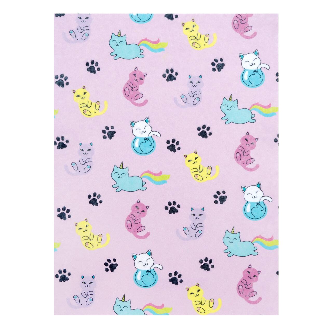 20 Pack: 9" x 12" Cats Printed Felt by Creatology™